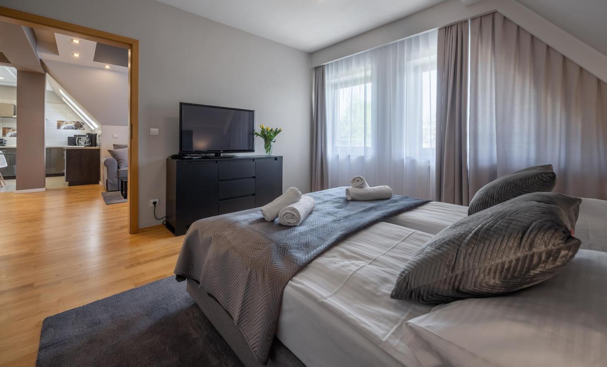 Prestige Apartamenty Bystra Woda Centrum Zakopane Rum bild